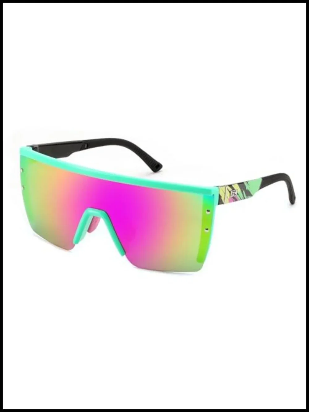 Polarized UV400 Oversized Square Sunglasses Cycling Fishing Hiking